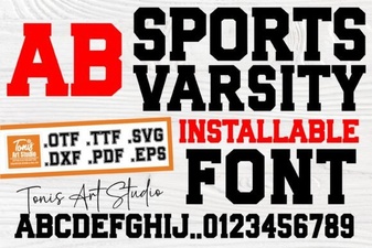 Design Bold Sports Varsity Fonts