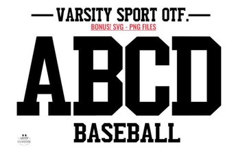 Designing with the Varsity Sport Army Font