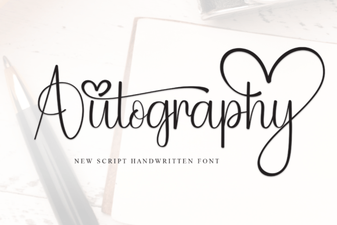 Your Signature in Type: Autography Font Design